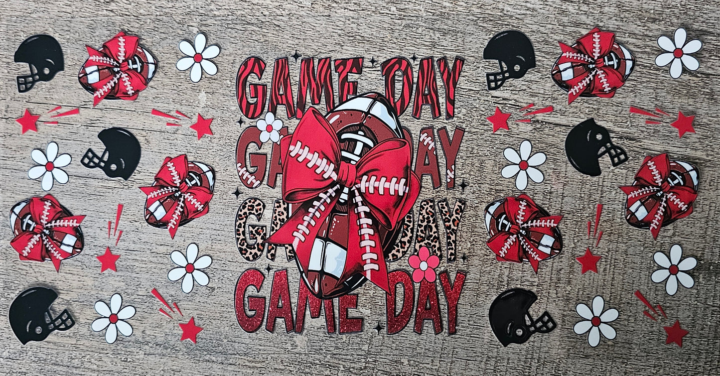 Football Game Day 16oz Wrap