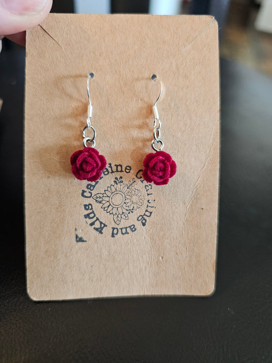 Rose Earrings