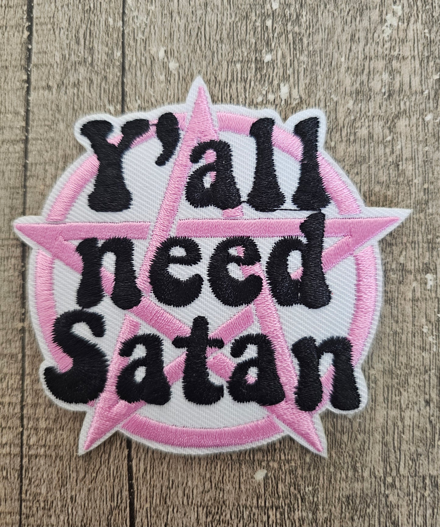 Yall Need Satan Mini Patch 3in