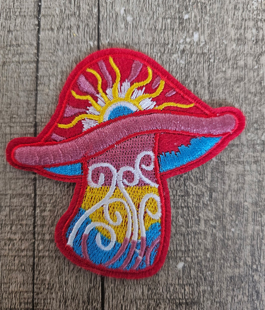 Mushroom Mini Patch 3in