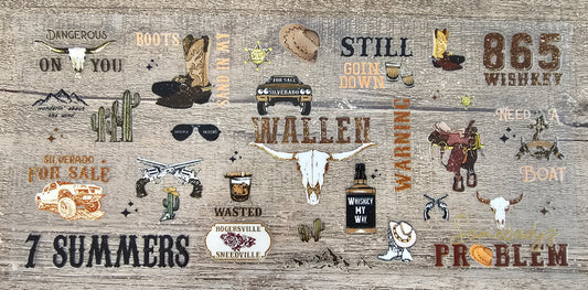 Country Singer 16oz Wrap