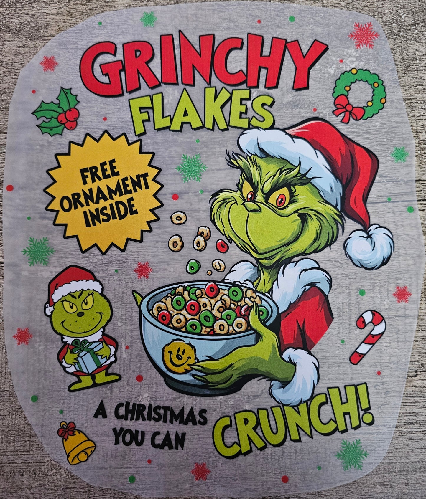Christmas Green Man DTF
