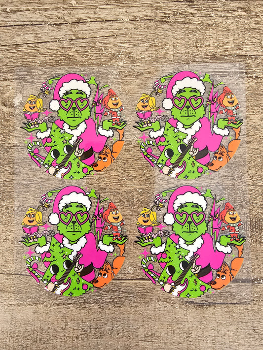 Green Man Round Wrap Sheet