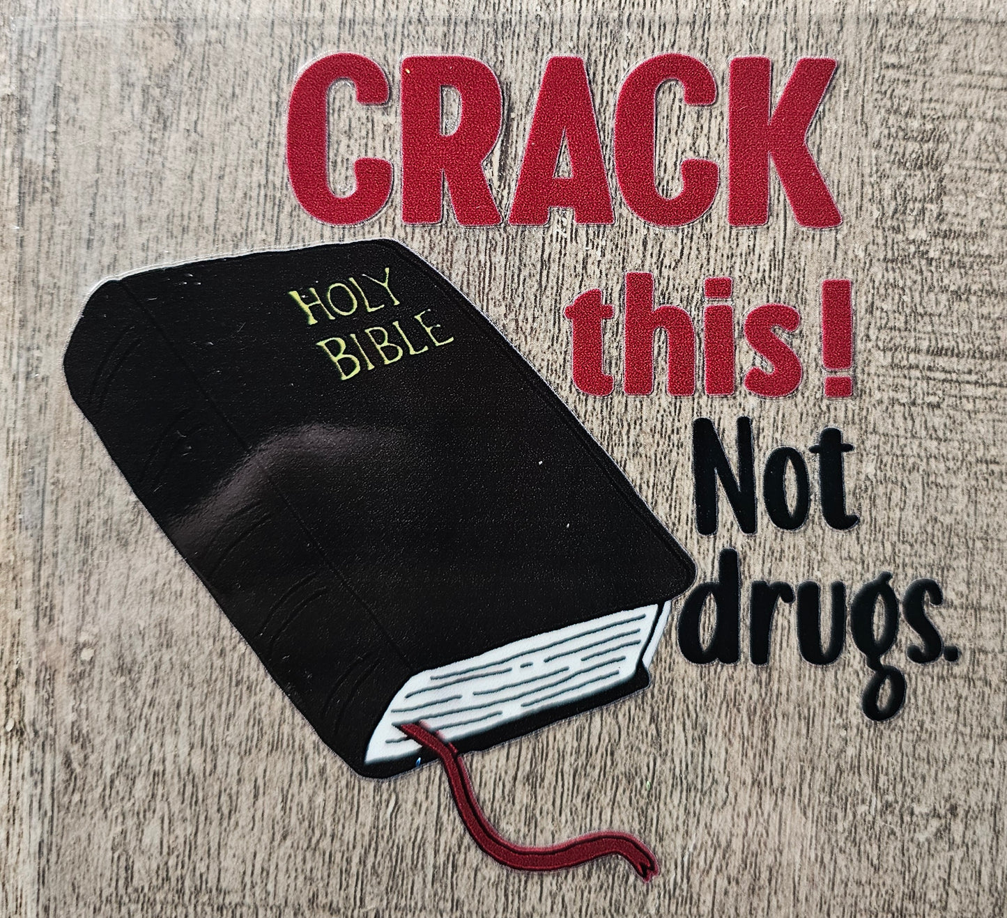 Bible 4in Decal