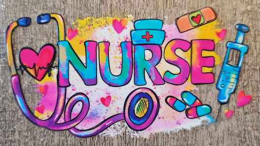 Nurse 4in Decal