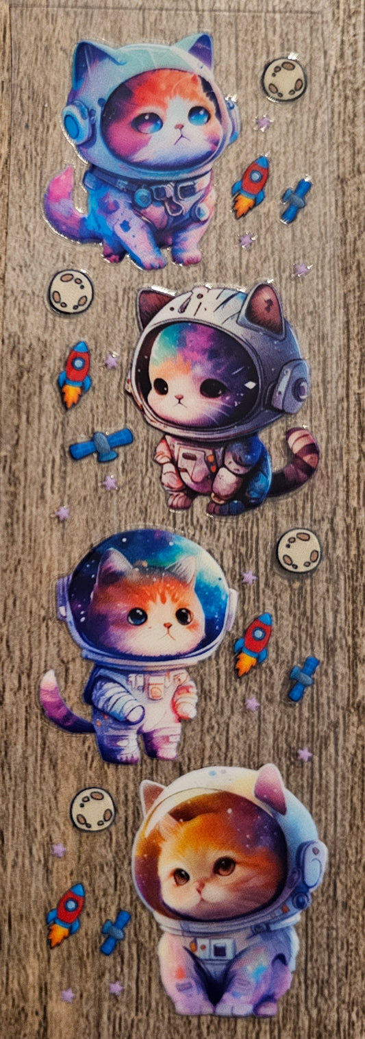 Space Cats Pen/Bookmark Wrap