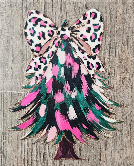 Christmas Tree 4in Decal