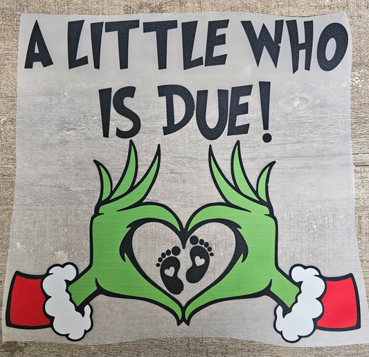 Christmas Pregnancy DTF