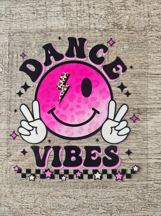 Dance Vibes 4in Decal