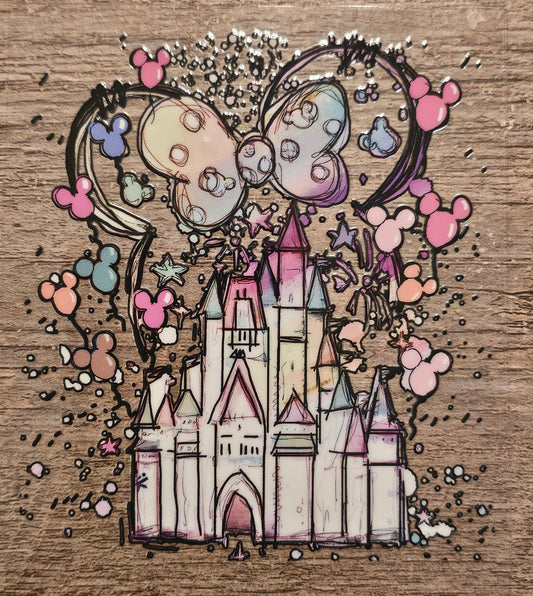 Castle 4in Decal