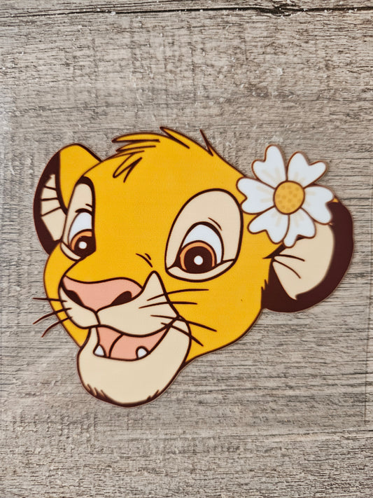 Lion 4inch Decal