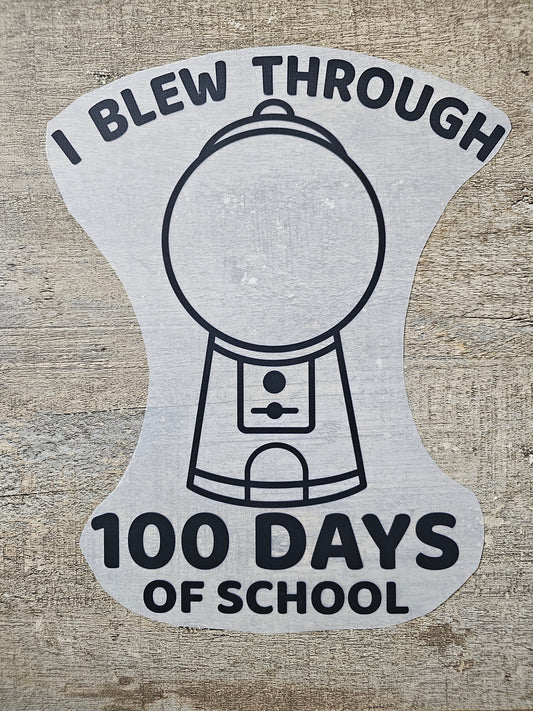 100 Days Of School DTF - Child Size