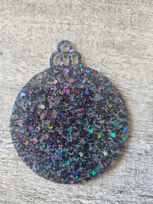 Black Ornament Blank