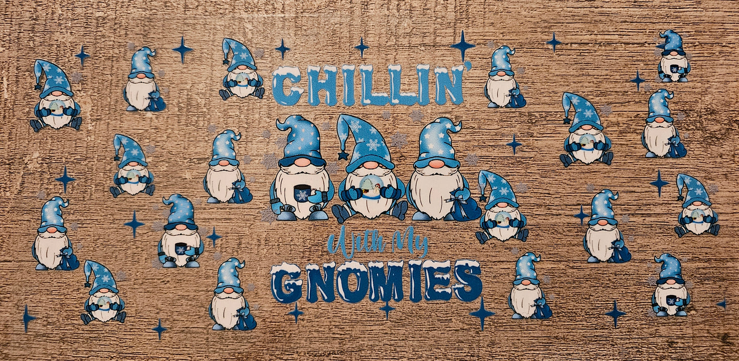 Christmas Gnomes 16oz Wrap