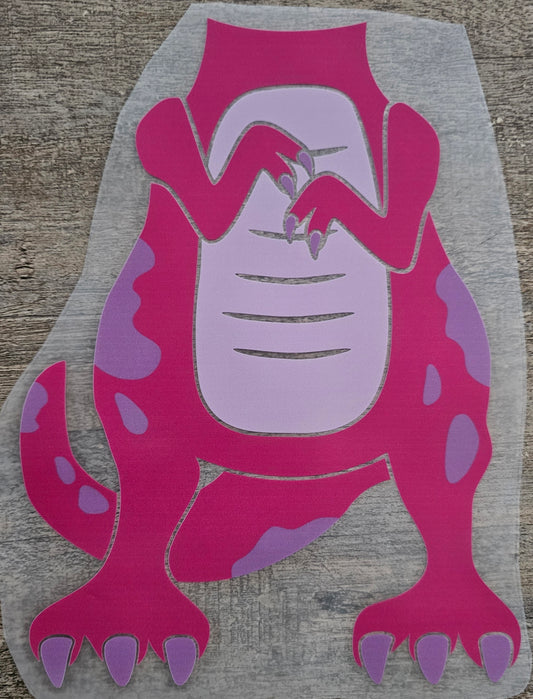 Dino Pink DTF - Child Size