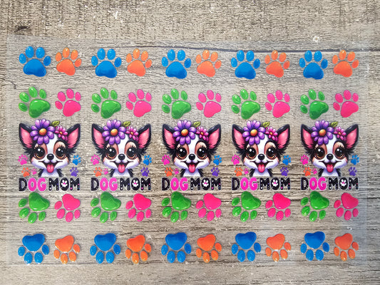 Dog Mom Pen/Bookmark Wrap Sheet