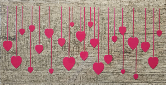 Hearts 16oz Wrap