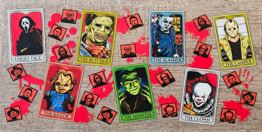 Halloween Killer Cards 16oz Wrap