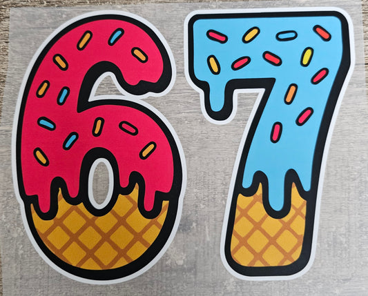 67 Icecream Children's DTF