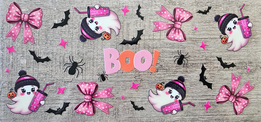 Boo Ghost 16oz Wrap
