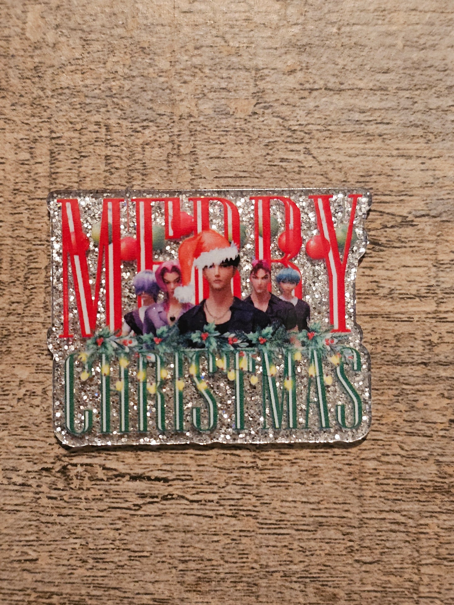 Christmas Kpop Acrylic Flat Back