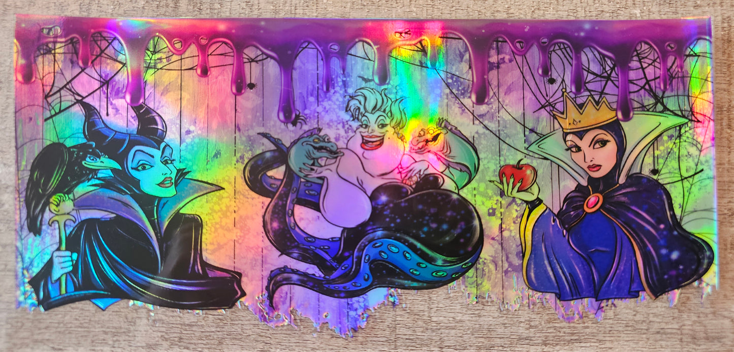 Villian Holographic 16oz Wrap