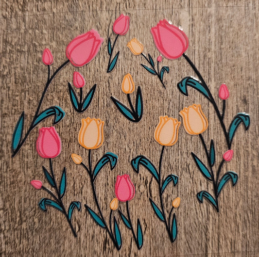 Flowers Round Wrap