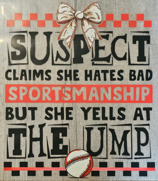 Baseball Suspect DTF
