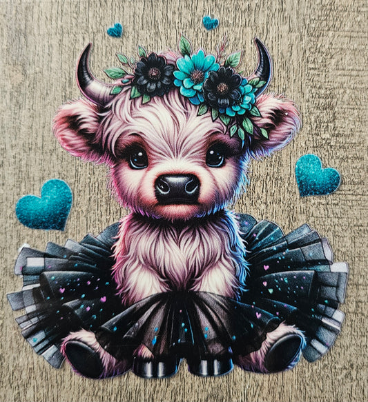 Cow 4in Decal