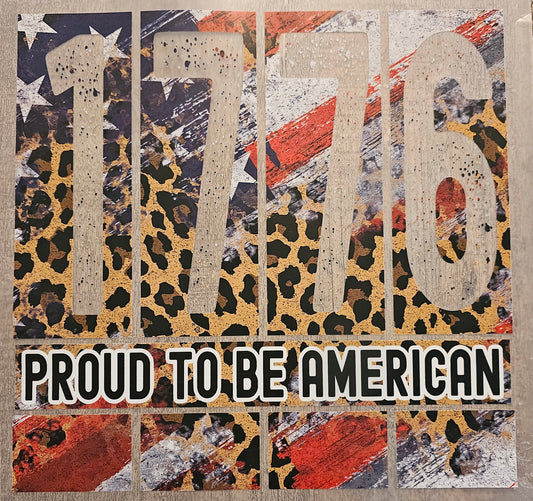 4th of July Proud To Be American DTF
