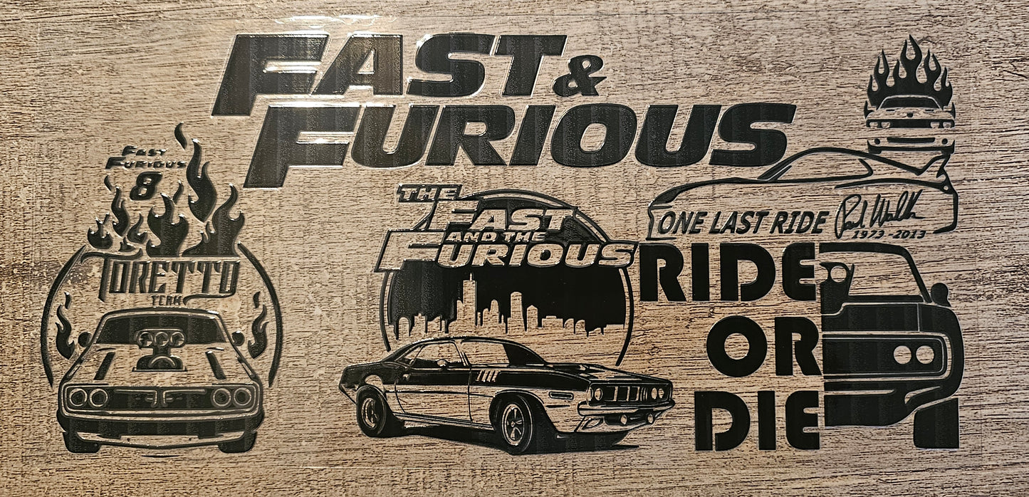Fast Car 16oz Wrap