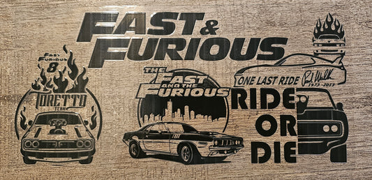 Fast Car 16oz Wrap