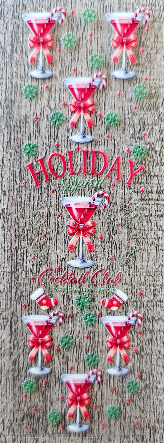 Cocktail Club Pen/Bookmark Wrap
