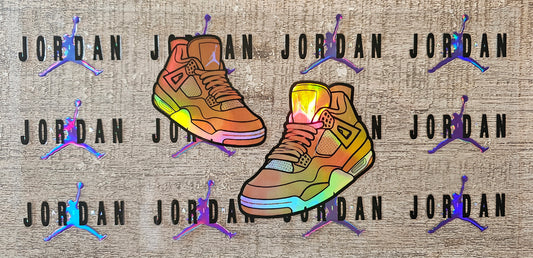 Brand Shoes Holographic 16oz Wrap