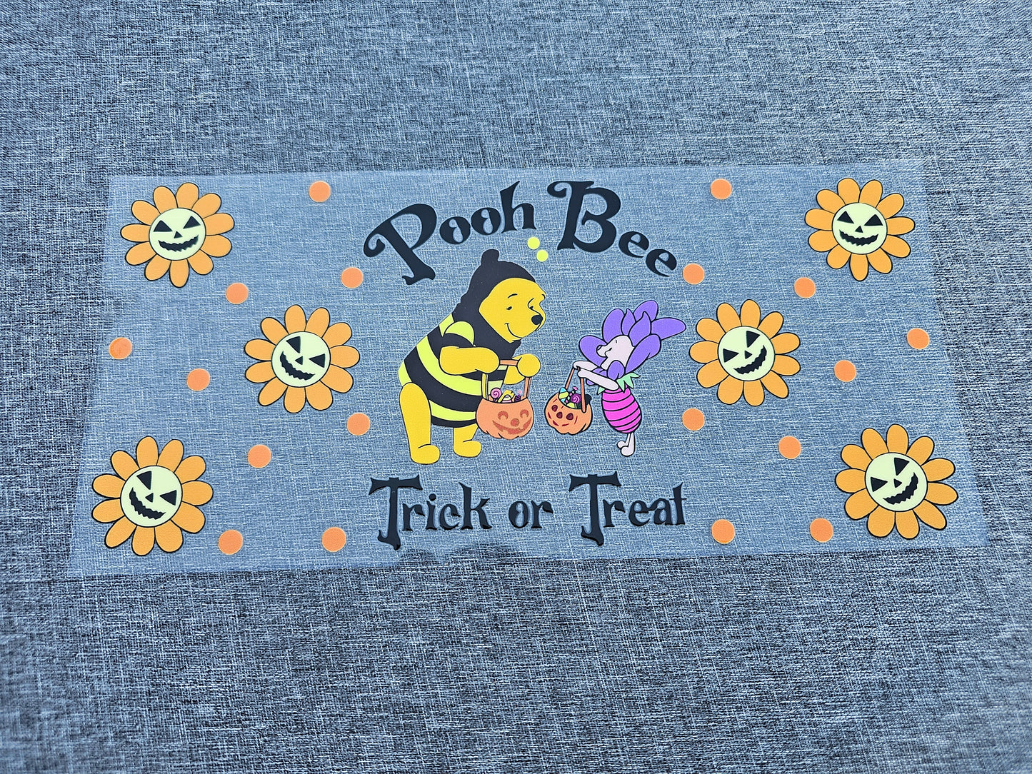 Halloween Bear Bee 16oz Wrap