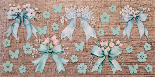 Bows and Flowers 16oz Wrap