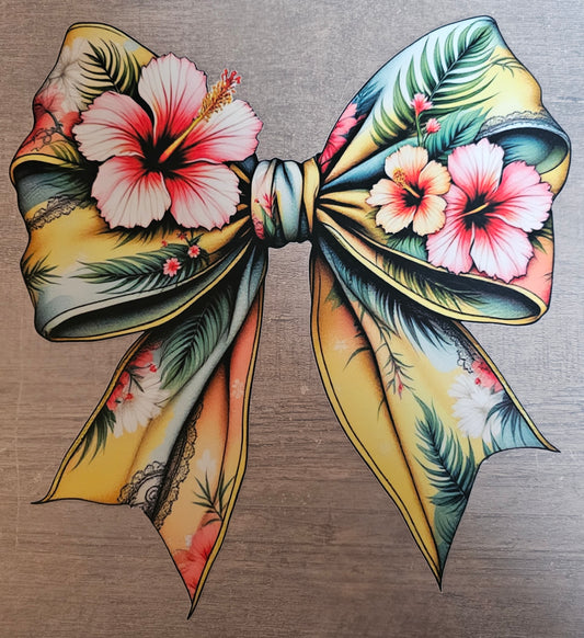 Tropical Bow DTF