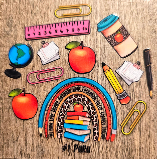 School Para Round Wrap
