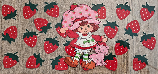 Vintage Strawberry 16oz Wrap