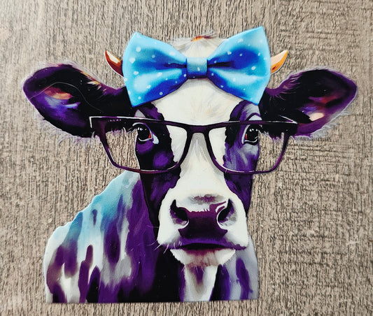 Cow 4in Decal