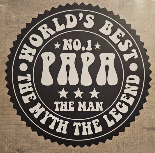 Worlds Best Papa DTF