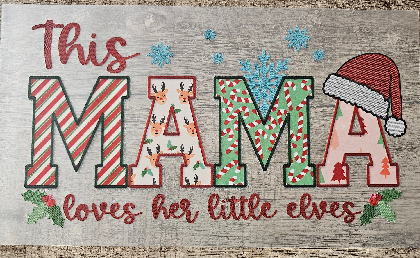 Christmas Mama DTF