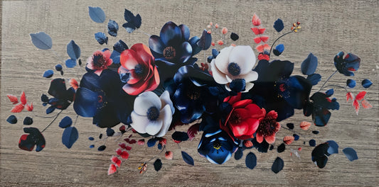 Flowers 16oz Wrap