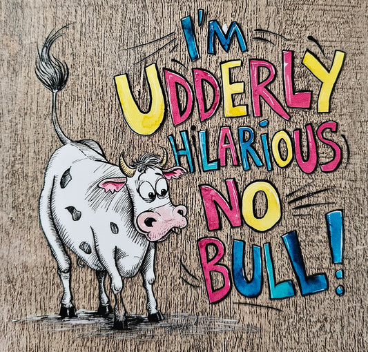 No Bull 4in Decal