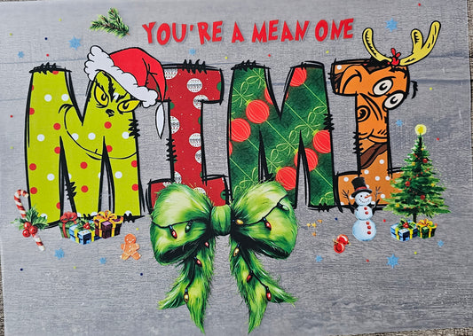 Christmas Mimi DTF