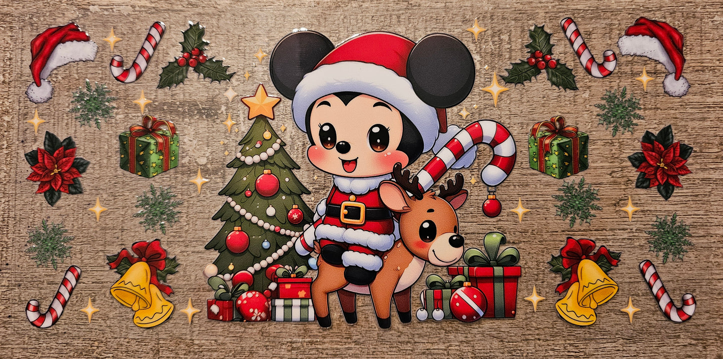 Christmas Mouse 16oz Wrap