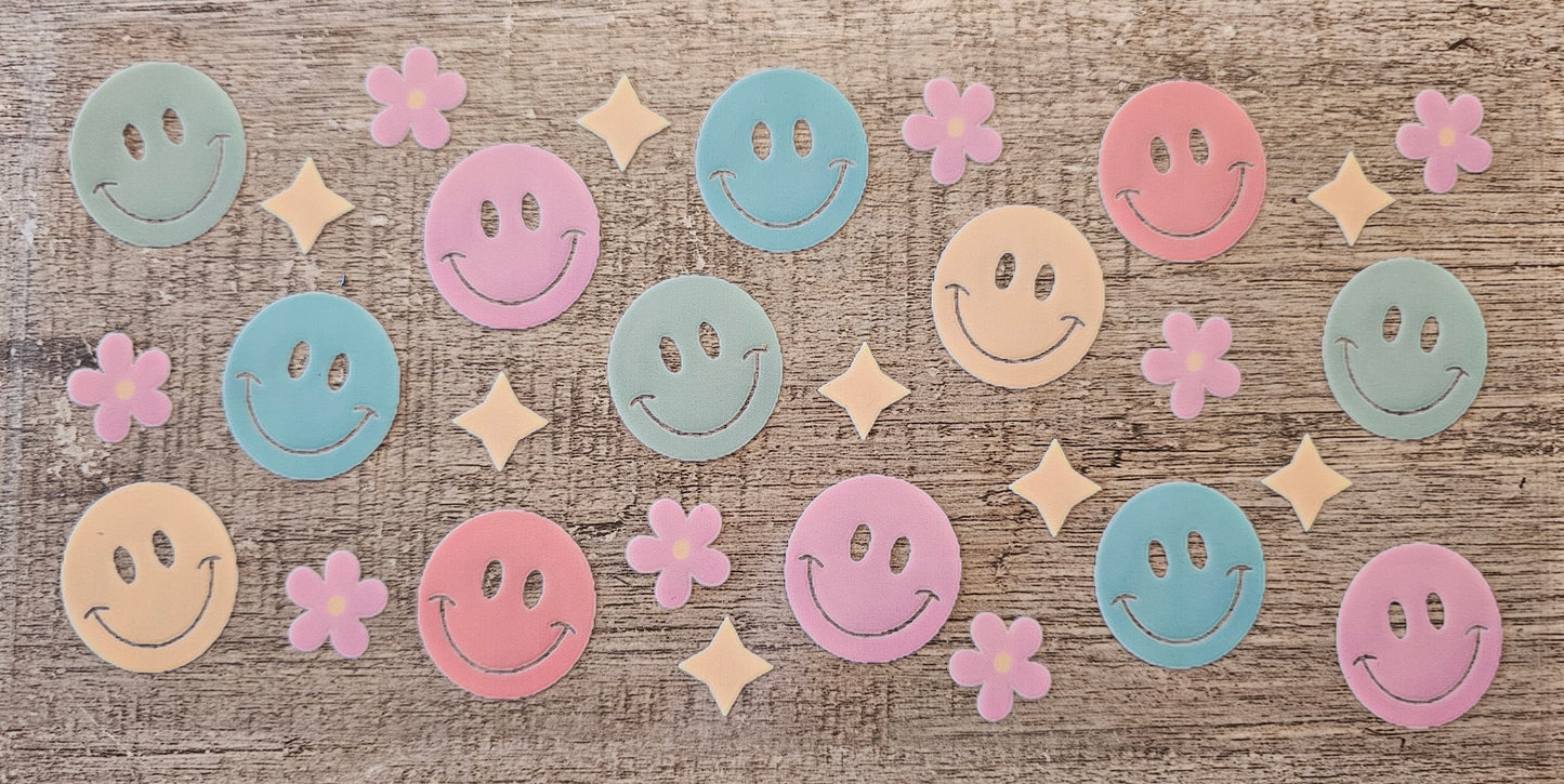 Smiley Face 16oz Wrap