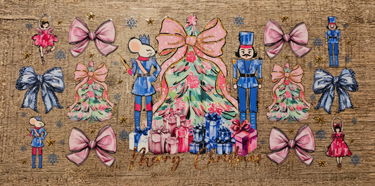 Christmas Nutcracker 16oz Wrap
