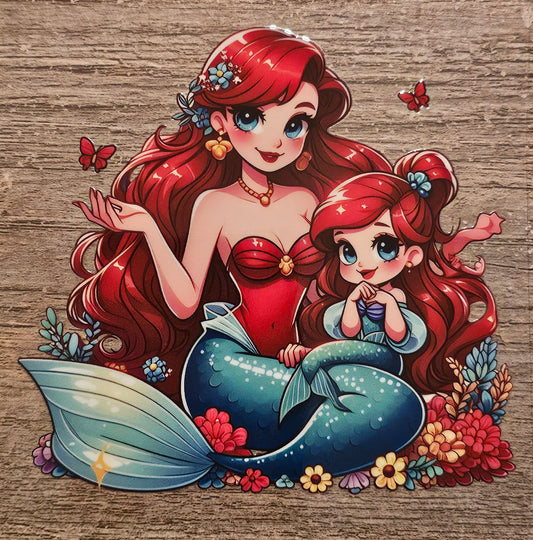 Princess 4in Decal