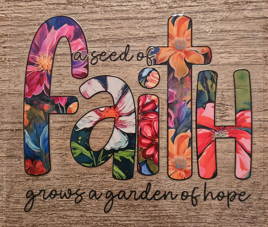 Faith 4in Decal